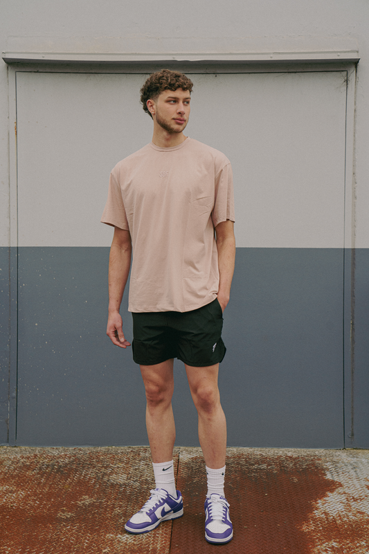 OVERSIZED CLASSIC TEE - MOCHA