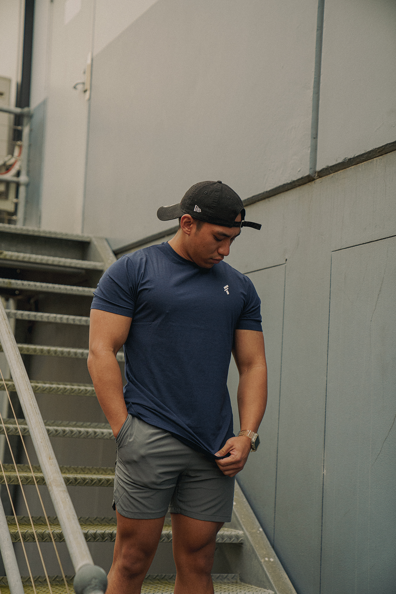 TRAINING TEE - NAVY